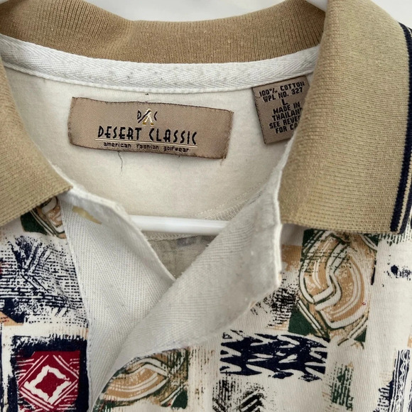 90’s Golf Polo Cotton L - Picture 2 of 3